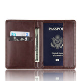 Protège Passeport en cuir
