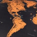 La Carte du monde à gratter - KRAFTWORLD