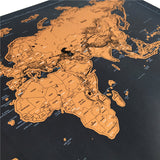 La Carte du monde à gratter - KRAFTWORLD