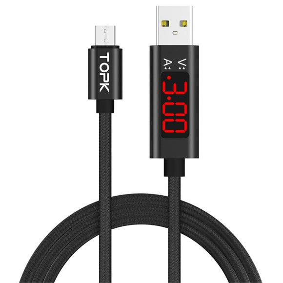 Câble USB TOPK Rapide et Durable